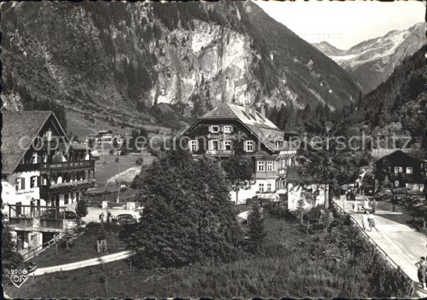 Badgastein Gaststätte Hotel Grüner Baum Kötschacht