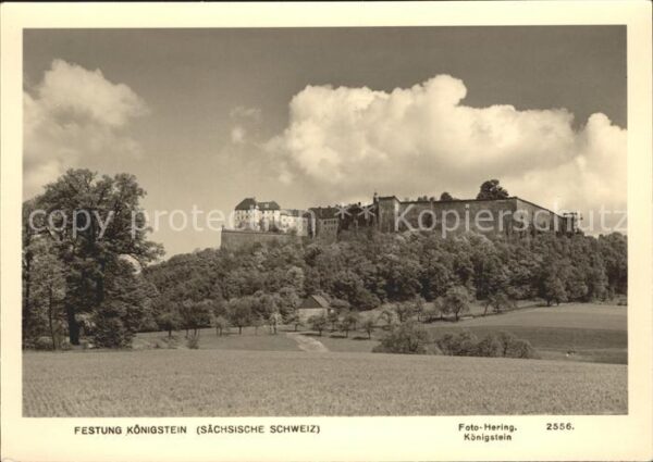 Koenigstein Saechsische Schweiz Festung
