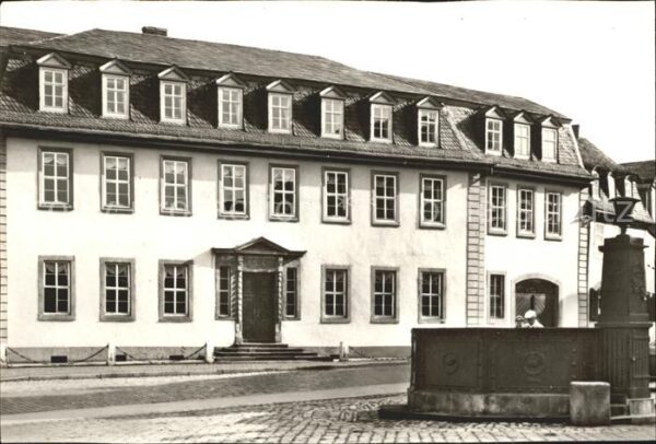 Weimar Thueringen Goethehaus am Frauenplan Goethe Nationa
