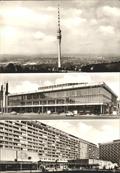 Dresden Fernsehturm Kulturpalast Prager Strasse