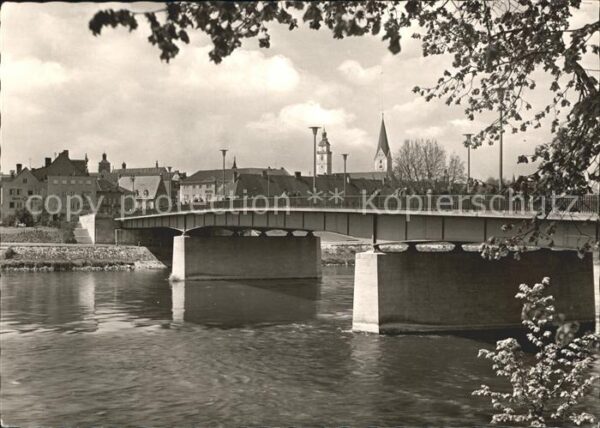 Ingolstadt Donau Neue Donaubrücke