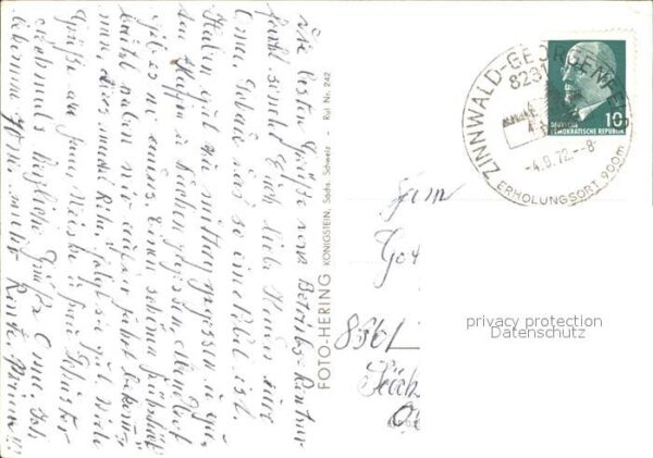 Georgenfeld HOG Grenzsteinhof Zinnwald Gaststätte – Bild 2