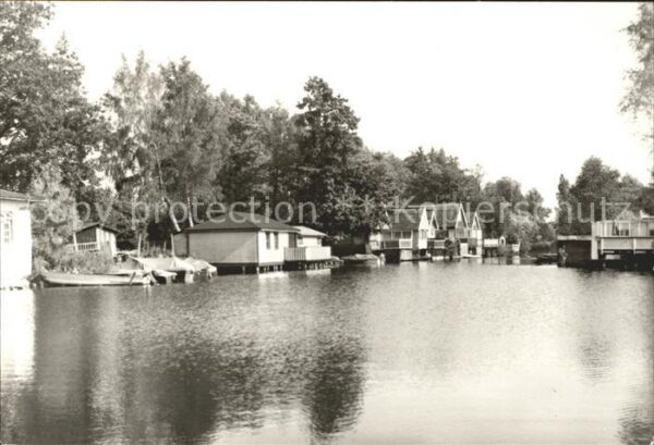 Guestrow Mecklenburg Vorpommern Kanal am Inselsee