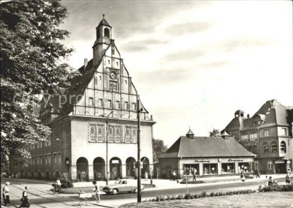Schkeuditz Rathaus am Ernst Thälmann Platz