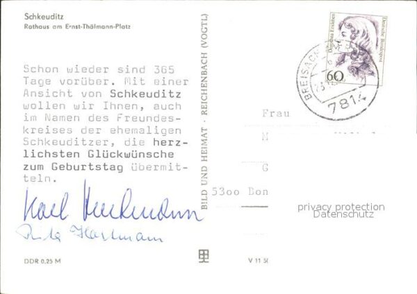Schkeuditz Rathaus am Ernst Thälmann Platz – Bild 2