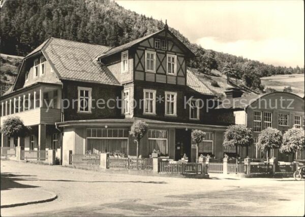 Sitzendorf Thueringen FDGB Erholungsheim Max Kirchner