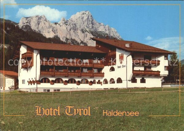 Haldensee Hotel Tyrol Tannheimer Tal