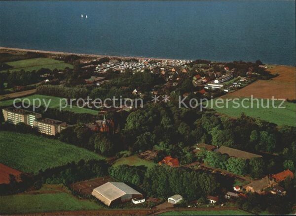 Schoenhagen Brodersby Ostseebad Fliegeraufnahme