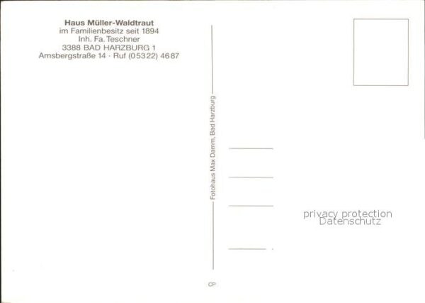 Bad Harzburg Haus Müller Waldtraut – Bild 2