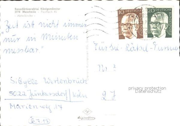 Meschede Benediktinerabtei Königsmünster Abteiki – Bild 2