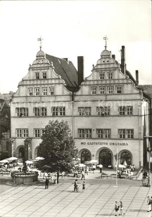 Naumburg Saale HO Gaststätte Drushba Brunnen