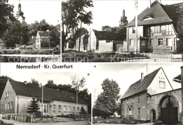 Nemsdorf-Goehrendorf Kirche Kulturhaus Kindergarten Gemeinde