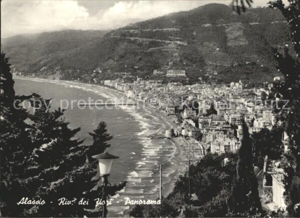 ALASSIO Savona Liguria IT Riviera dei Fiori Panorama