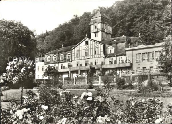Bad Blankenburg Ferienheim der IG Wismut Heim am Goldbe