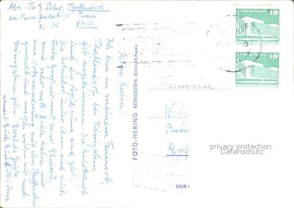 Pfaffendorf Koenigstein FDGB Erholungsheim Margaretenhof – Bild 2