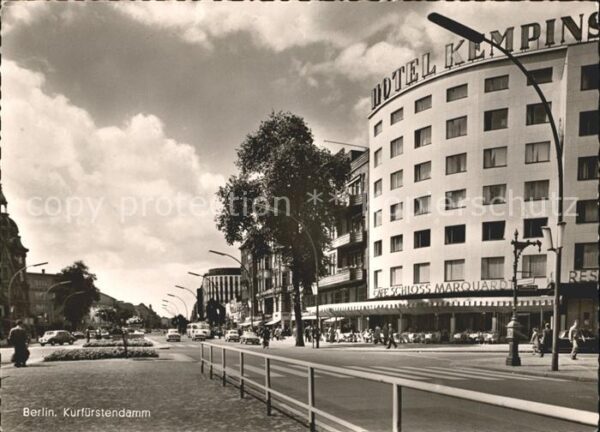 Berlin Kurfürstendamm Hotel Kempinski