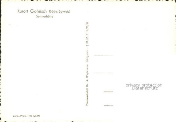 Gohrisch Sennerhütte Kurort – Bild 2