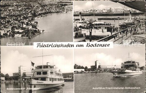 Friedrichshafen Bodensee Autofähre Friedrichshafen- Romanshorn B