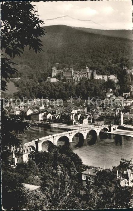 Heidelberg Neckar Brücke Königsstuhl