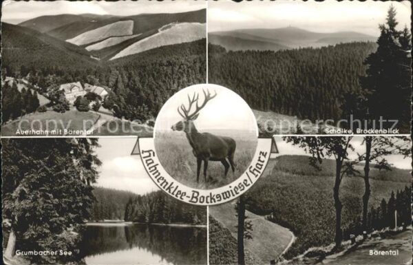 Hahnenklee-Bockswiese Harz Bärental Grumbacher See
