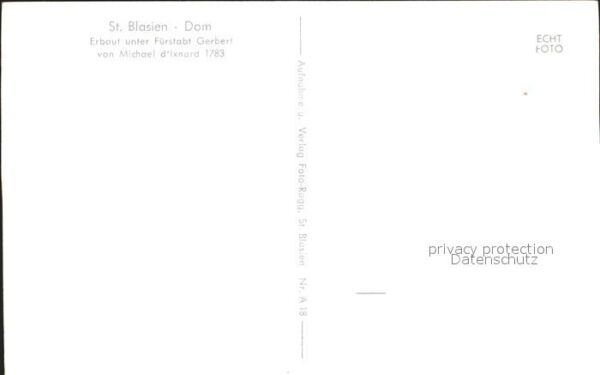 St Blasien Dom – Bild 2