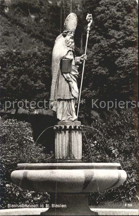 St Blasien Blasiusbrunnen