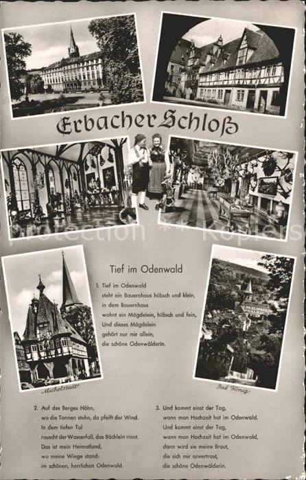 Erbach Odenwald Bad König Michelstadt Schloss