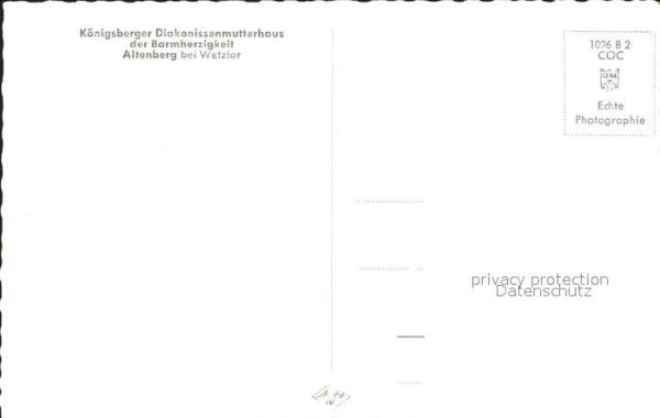 Altenberg Wetzlar Königsberger Diakonissenmutterhaus – Bild 2