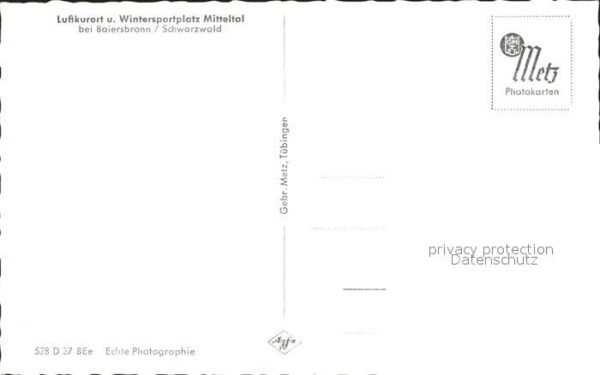 Mitteltal Schwarzwald Fliegeraufnahme – Bild 2