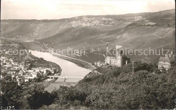 Bernkastel-Kues Fliegeraufnahme Burg