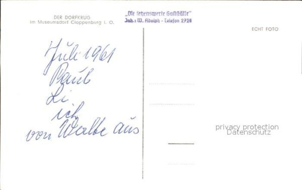 Cloppenburg Der Dorfkrug – Bild 2