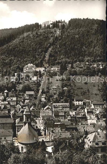 Wildbad Schwarzwald Sommerberg Fliegeraufnahme