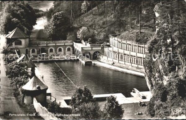 Pottenstein Oberfranken Felsenschwimmbad