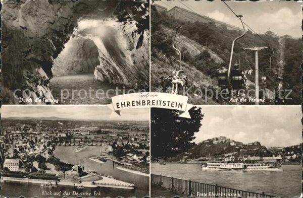 Ehrenbreitstein Durch die Festung Deutsche Eck Seilbahn
