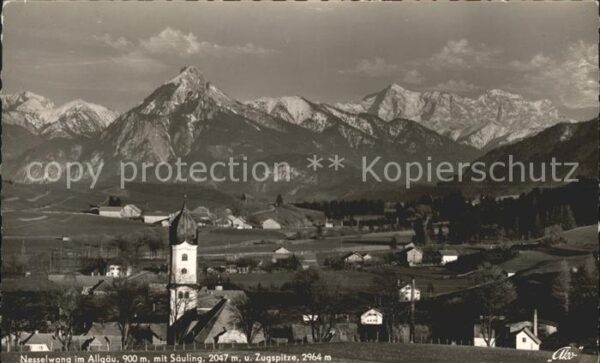 Nesselwang Säuling Zugspitze