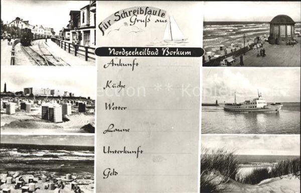 Borkum Schiff Strand