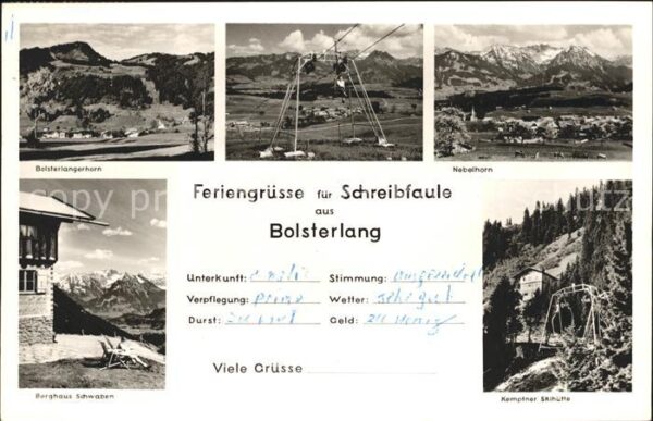 Bolsterlang Nebelhorn Bolsterlangerhorn Berghaus Sc