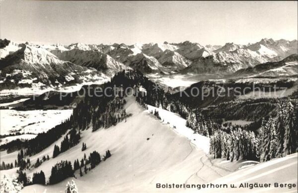 Bolsterlang Bolsterlangerhorn Allgäuer Berge