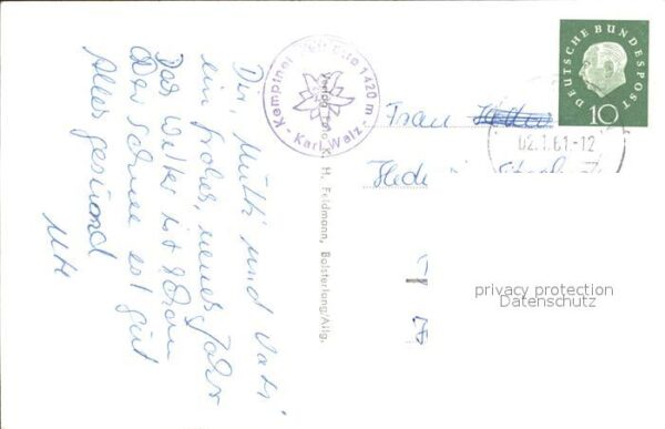 Bolsterlang Bolsterlangerhorn Allgäuer Berge – Bild 2