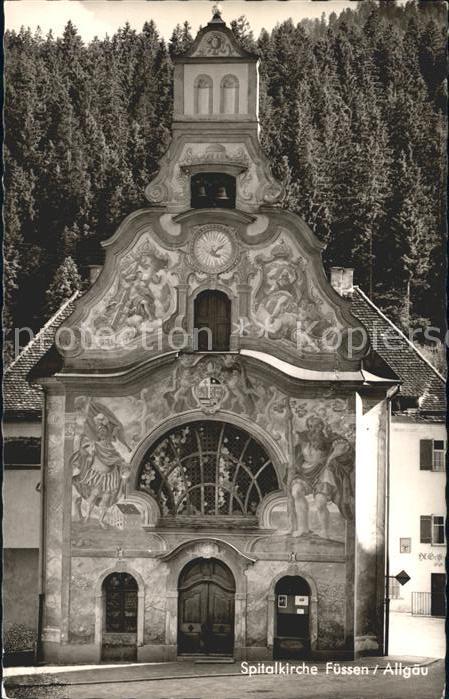 Fuessen Allgaeu Spitalkirche