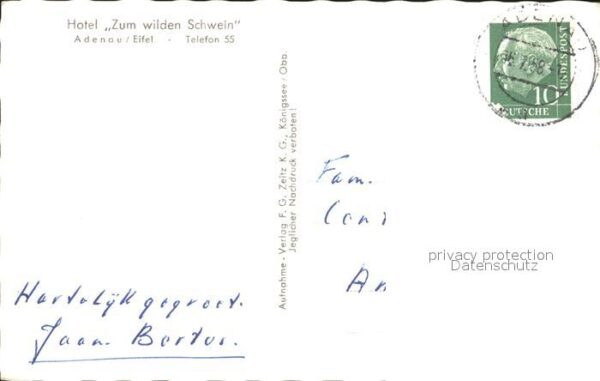Adenau Ahrweiler Rheinland-Pfalz Hotel zum wilden Schwein – Bild 2