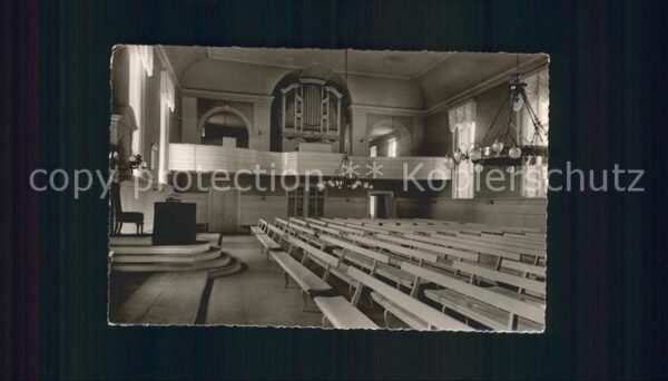 Koenigsfeld Schwarzwald Kirchensaal der Brüdergemeinde