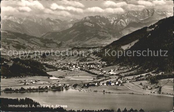Immenstadt Allgaeu Immenstadt mit Bühl am Alpsee