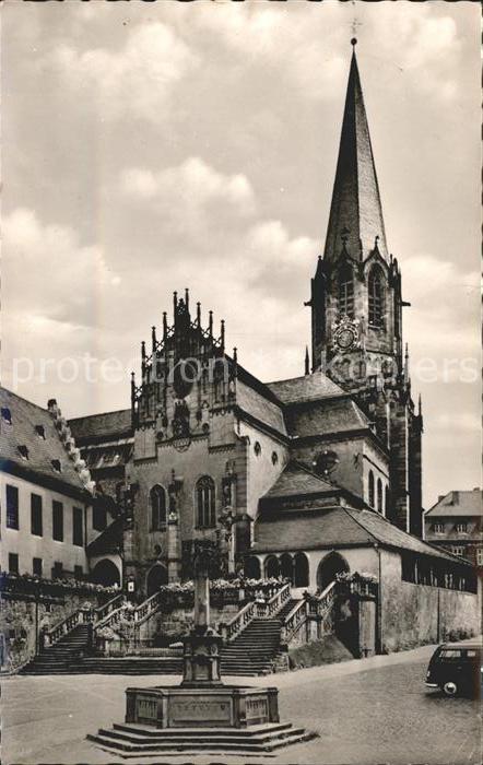 Aschaffenburg Main Stiftskirche