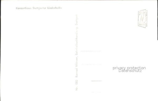 Stuttgart Konzerthaus Stuttgarter Liederhalle – Bild 2