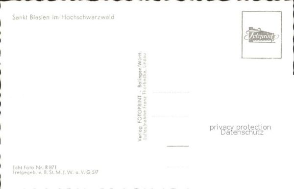 St Blasien Fliegeraufnahme – Bild 2