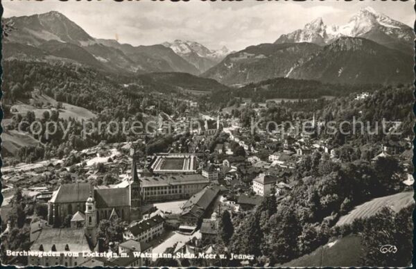 Berchtesgaden Watzmann Stein Meer