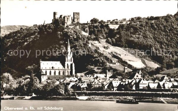 Oberwesel Rhein Schönburg