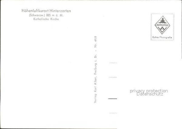 Hinterzarten Katholische Kirche – Bild 2