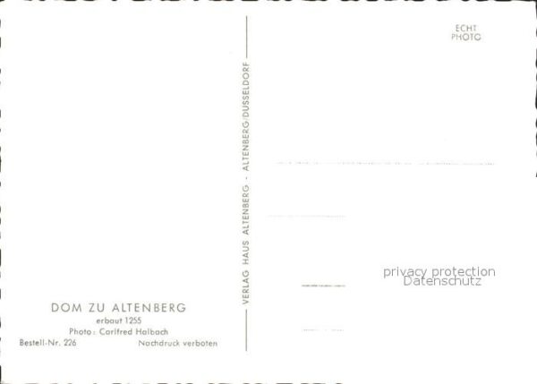 Altenberg Rheinland Dom zu Altenberg – Bild 2